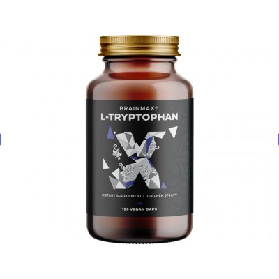BrainMax L-Tryptophan 430 100 kapslí – Zboží Dáma