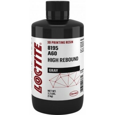 Loctite 3D 8195 A80 High Rebound Resin 1 kg Šedá – Zboží Živě