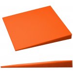 Akustický panel oranžový KLIN se zkosením 50x50 cm tloušťka 5 cm – Hledejceny.cz