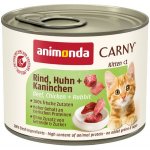 Carny Kitten hovězí kuřecí a králičí 200 g – Zbozi.Blesk.cz