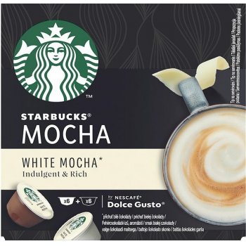 Starbucks White Mocha by NESCAFE DOLCE GUSTO Kávové kapsle 12 kapslí