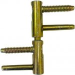 Meesenburg Závěs dveřní nastavitelný - pro dřevěné dveře, průměr 14 mm, žlutý pozink – Sleviste.cz