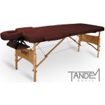 Tandem Basic-2 skládací masážní lehátko bordová 195 x 70 cm 13,1 kg – Zboží Mobilmania