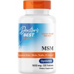 Doctor's Best MSM s OptiMSM 1500 mg 120 tablet – Hledejceny.cz