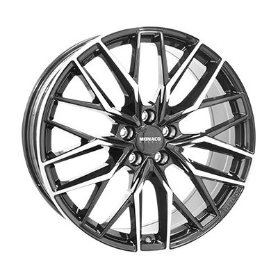 MONACO WHEELS GPX 10.5x21 5x112 ET51 gloss black polished | Zboží Auto