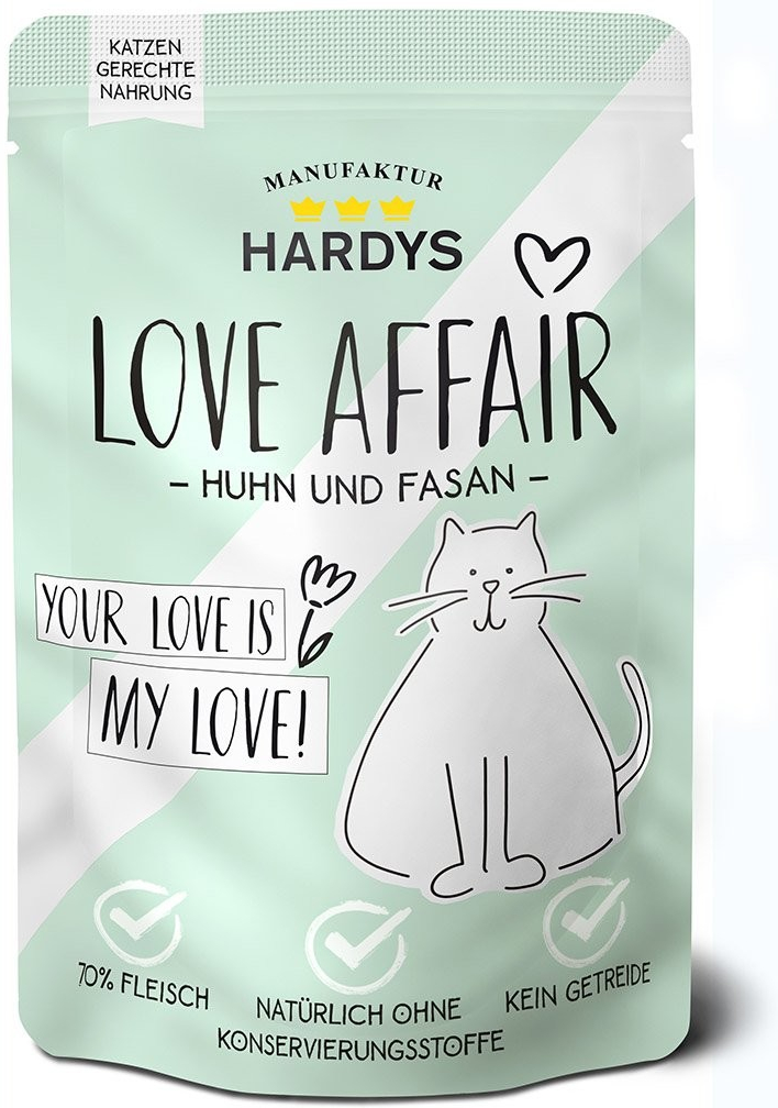 Hardys Love Affair kuře a bažant 12 x 100 g