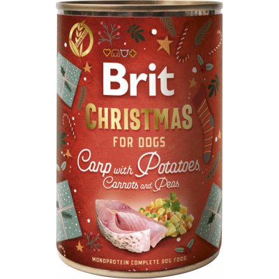 Brit Christmas Carp with Potatoes Monoprotein 400 g – Zboží Mobilmania