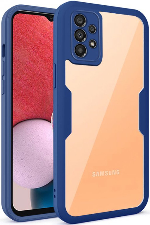 Pouzdro Beweare 360 oboustranné TPU Samsung Galaxy A23 / A23 5G - modré