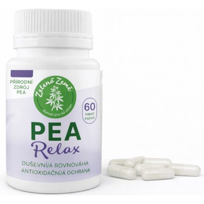 Zelená Země PEA kapsle RELAX 60 kapslí – Hledejceny.cz