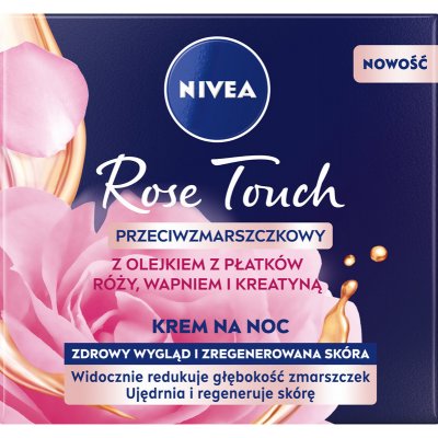 Nivea Rose Touch Anti-Wrinkle Night Cream 50 ml – Zbozi.Blesk.cz