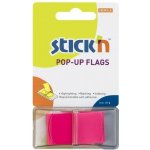 Záložky samolepicí Stick´n 45x25 mm, fuchsiové, 50 lístků – Hledejceny.cz