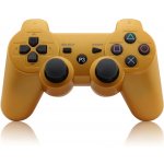 PSko PS3 bezdrátový ovladač Zlatý E10058 – Zboží Živě