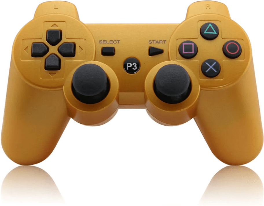 PSko PS3 bezdrátový ovladač Zlatý E10058