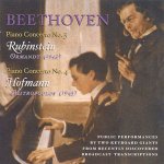 Rubinstein, Arthur & Hofmann, Josef - Beethoven - Piano Concertos No. 3 & No. 4 – Hledejceny.cz