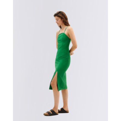 Thinking MU Clover Green Mia Dress green