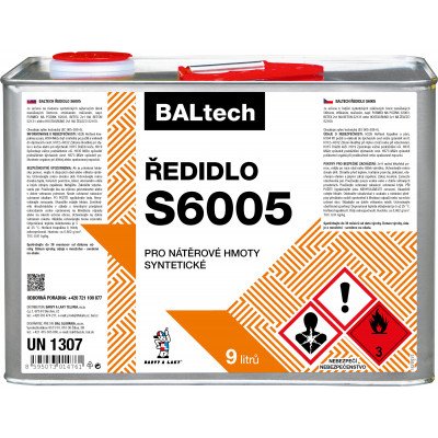 Baltech ředidlo S6005 9 l – HobbyKompas.cz