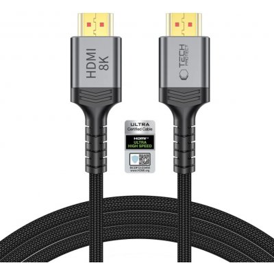 TECH-PROTECT ULTRABOOST HDMI 2.1 4K 120Hz 8K 60Hz 200 cm, černý 5906302323685 – Hledejceny.cz
