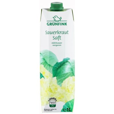 A.Dohrn & A.Timm Grünfink Šťáva z kysaného bílého zelí 1000 ml – Sleviste.cz