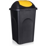 STEFANPLAST MULTIPAT 60 l černý/ žluté víko – Hledejceny.cz