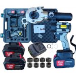 Akumulátorová hydraulická lisovací kleště na trubky Eurokomp, otočné, 12 tun – Hledejceny.cz