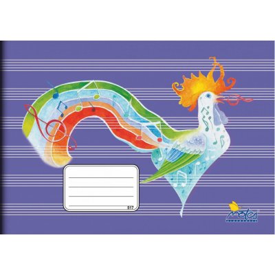 JUNIOR Zošit notový – Zboží Dáma