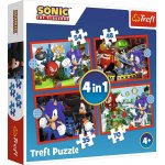 TREFL Sonic Dobrodružná jízda 4v1 35,48,54,70 dílků – Zboží Dáma