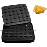 G.Gastro Formy pro stroj na tartaletky TMPIC - Tvar tartaletek: Trojúhelník - 51x51 mm - Výška: 18 mm - pro 30 tartaletek - nepřilnavý povrch - D9783813 – Hledejceny.cz