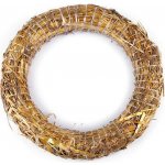 Slaměný věnec Ø25 cm Varianta: přírodní, Balení: 1 ks – Sleviste.cz