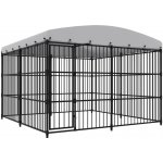 vidaXL Venkovní psí kotec se střechou 300 x 300 x 210 cm – Zboží Dáma