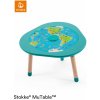 Dětský stoleček s židličkou Stokke MuTable DISKcover hrací desky We are the World