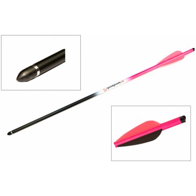 Goodgoods karbon růžový 18″ 1 ks – Zboží Dáma