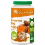 ZdravýDen BIO Kurkuma 180 kapslí – Hledejceny.cz