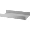 Regál a polička STRING Vysoká kovová police Metal Shelf High 58 x 30, Grey