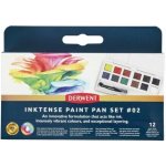 Derwent Inktense paint pan set 12 ks – Zboží Dáma