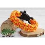 Paracord KOBRA žlutá/oranžová – Zboží Mobilmania