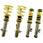 ST Suspensions Výškově stavitelný podvozek Seat Leon (5F) Hatchback, uchycení př. tlumiče 50mm, s jednodílnou ZN, r.v. od 11/12, zatížení PN: od 966 do 1060Kg