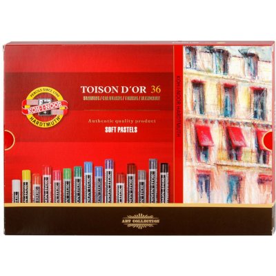 Koh-i-noor Křídy 8515/36 prašné TOISON D OR 7009 – Zbozi.Blesk.cz