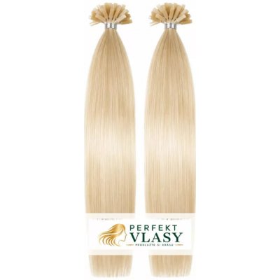 VLASY KERATIN REMY BLOND #613,80g, 60cm – Sleviste.cz
