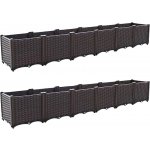 Garden King Modulární vyvýšený záhon MULTIFLEX 37 240 x 40 x 37 cm VZM96 2 ks – Hledejceny.cz