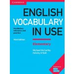 English Vocabulary in Use Elementary Book with Answers McCarthy Michael – Hledejceny.cz