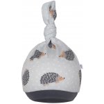 New Baby bavlněná čepička Žirafa šedá – Zboží Mobilmania