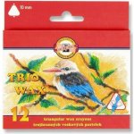 KOH-I-NOOR Voskovky TRIO 12 ks – Zboží Mobilmania