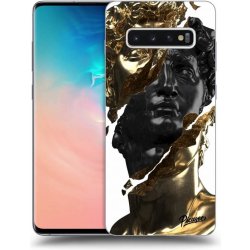 Picasee Ultimate Case Samsung Galaxy S10 Plus Black Gold