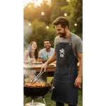 Forbyt kuchyňská zástěra JEANS BBQ šedomodrá 70x90cm – Sleviste.cz
