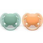 Avent SCF091/03 Dudlík Ultra Soft zelená/oranžová – Zbozi.Blesk.cz