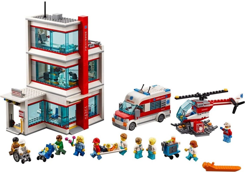 LEGO® City 60204 Nemocnice City od 4 899 Kč - Heureka.cz
