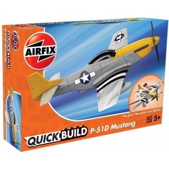 AIRFIX Quick Build letadlo J6016 P-51D Mustang