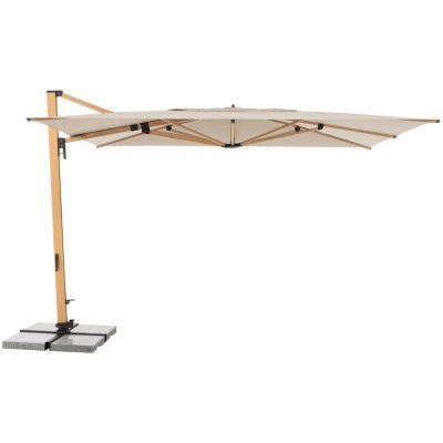 Doppler ALU WOOD XL 400 x 300 cm béžová – Hledejceny.cz