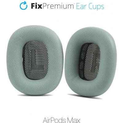 FixPremium náhradní náušníky pro Apple AirPods Max (Eco-Leather) zelená – Zboží Živě