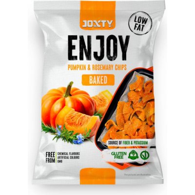 JOXTY Snack Pečené bramborové chipsy s dýní a rozmarýnem 40 g